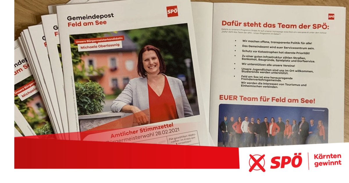 Die Feldner Gemeindepost ist da!